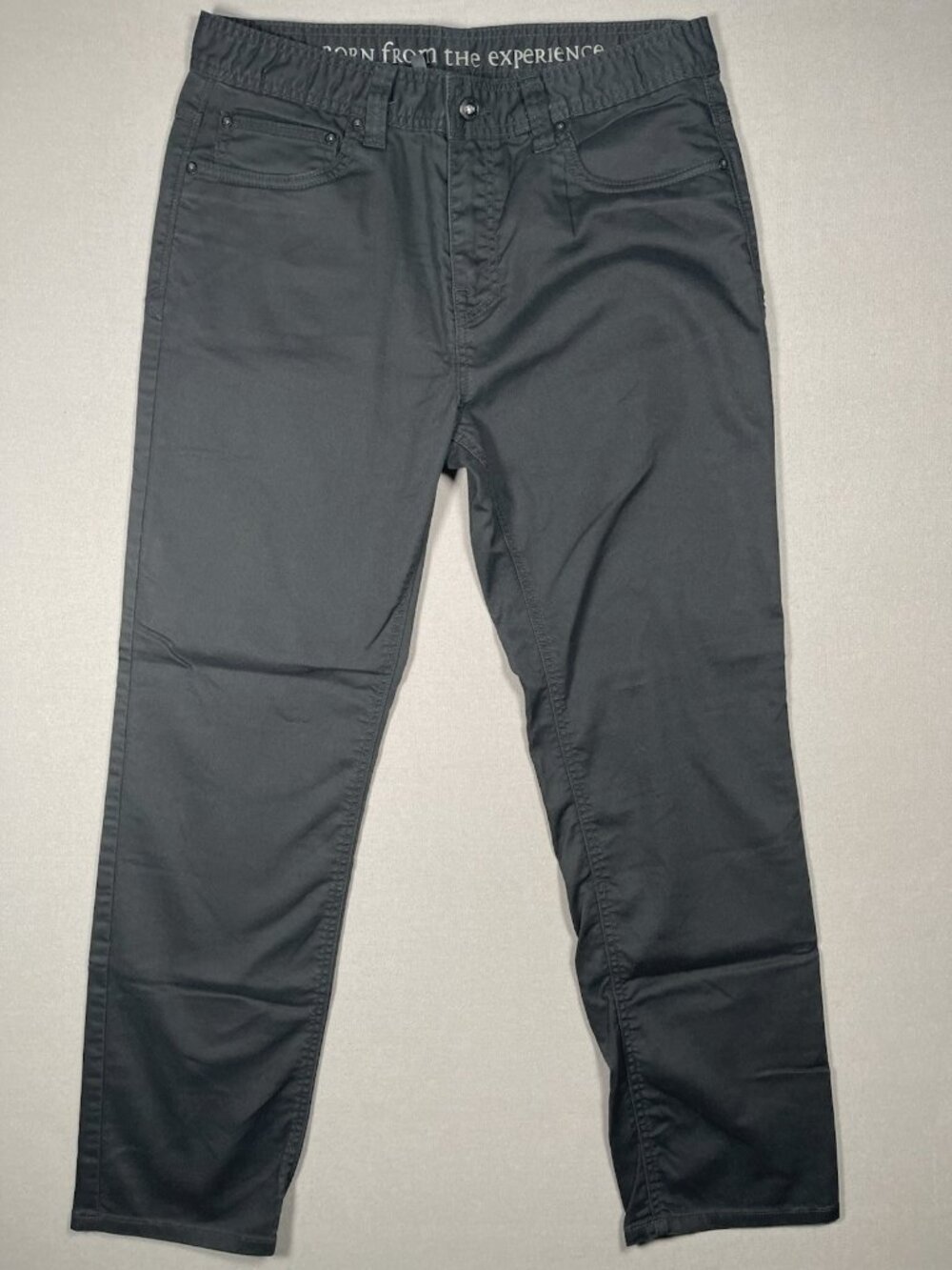 Prana Bridger Performance Stretch Black Slim Fit Denim Jean - Men Size 33 X 30